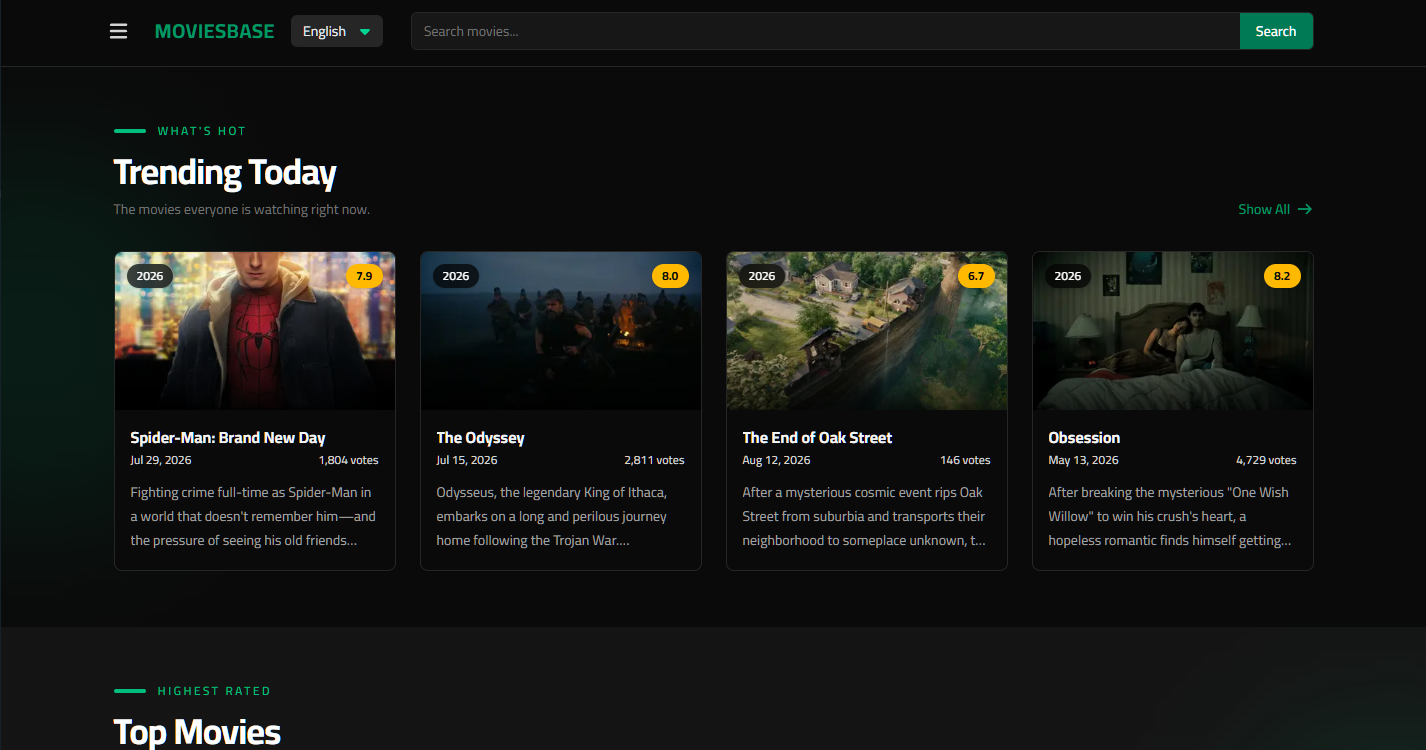 MoviesBase preview