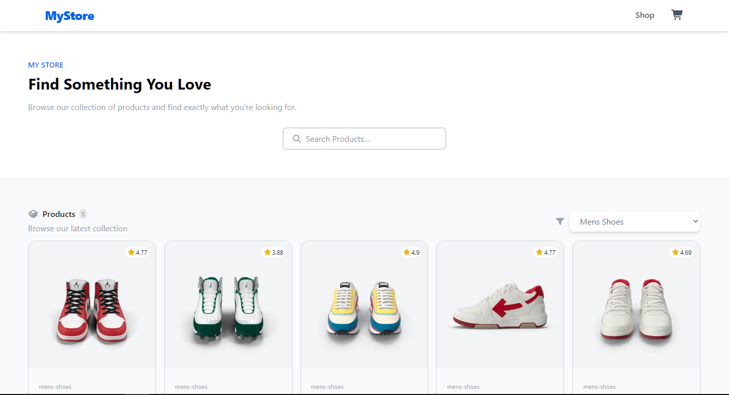 MyStore preview